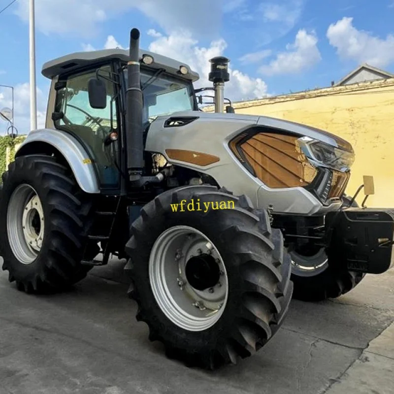 Cheap：100HP-200HP farm agricultural Wheeled Tractor price list for mini small tractors price caterpillar tractor