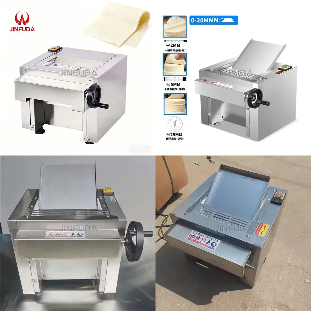 

Factory Price Dough Sheeter Pizza Dough Press Machine