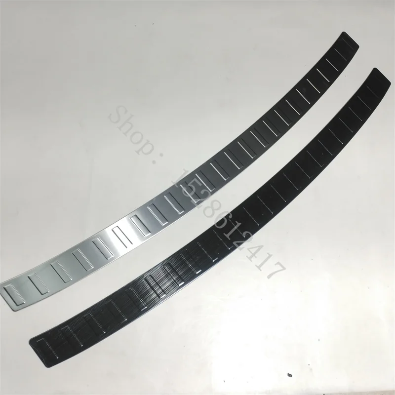 

For BMW X5 E70 2007 2008 2009 2010~2013 car Accessories Rear Bumper Protector Sill Trunk Rear guard Tread Plate cover Trim
