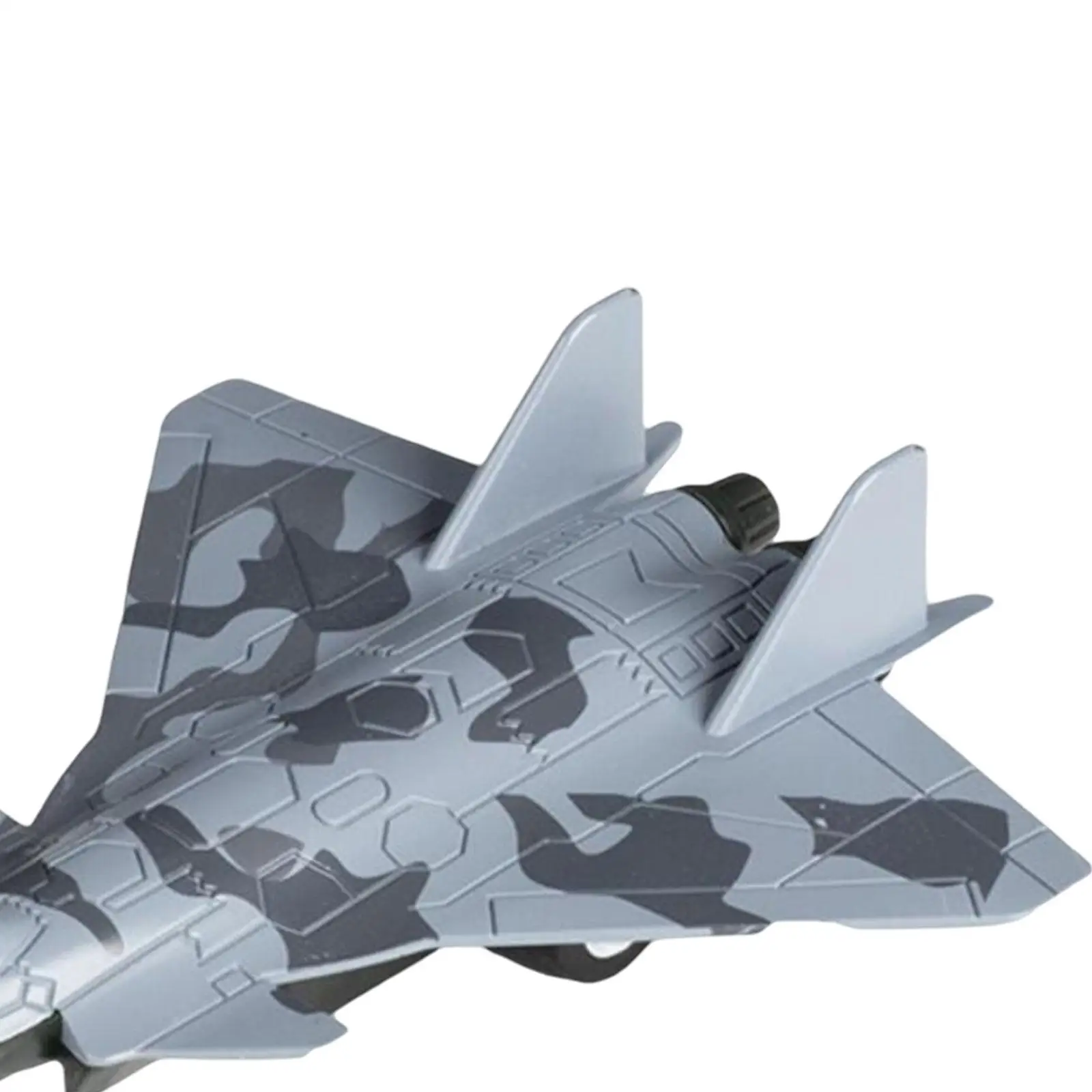 Mecanismo de retroceso de avión de Metal fundido a presión, decoración de pastel de aviación, juguetes de combate para niños y niñas, escritorio para el hogar, 4 Uds.