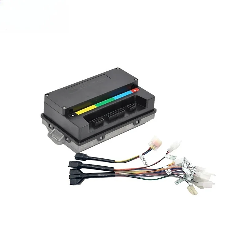 em50S 55A 1KW BLDC Sine Wave EM50s Controller with N7 Display Speedometer and T08 Throttle For Hub Wheel Mid Drive Motor