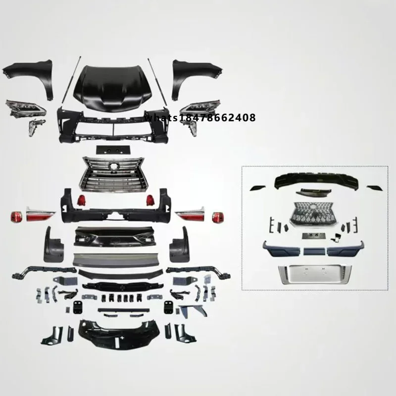 ISO Certified Sport Style Body Kits Grille Front Lip Premium ABS Carbon Fiber Impact Resistant Anti Aging