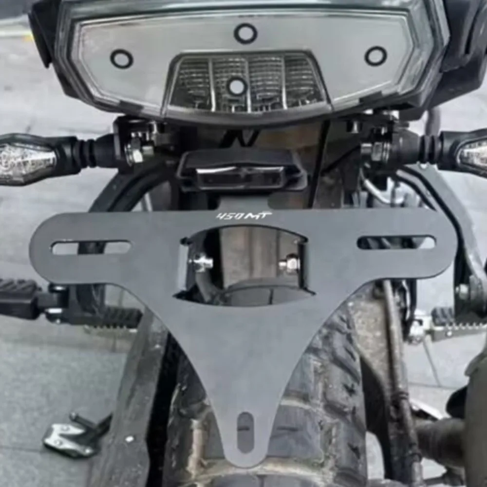 

License Plate Holder Bracket For CFMOTO CF MOTO 450MT 450 MT 450 MT450 2024 2025 CF450MT Rear Tail Tidy Fender Eliminator Kit