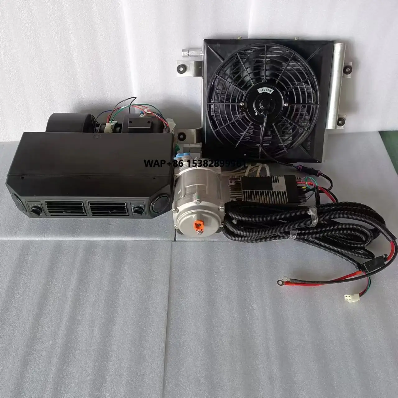 مصنع الجملة شاحنة RV التبريد 12V مكيف الهواء وقوف السيارات الكهربائية 24V #1