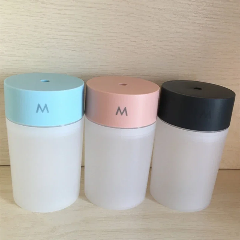 260 مللي ناشر رائحة USB الذكية بالموجات فوق الصوتية الهواء المرطب سطح المكتب كتم زيت طبيعي الناشر البخاخة مع مصباح LED للمنزل سيارة