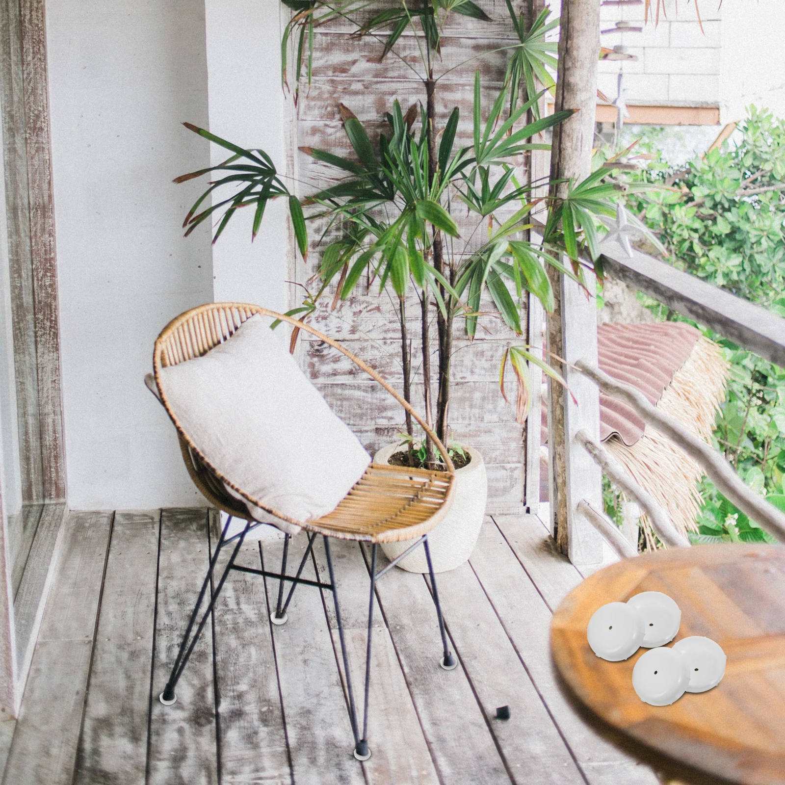 

16 pcs Table Covers Simple Durable Nonslip Chair Feet Mats Furniture Feet Pads For Home Office Anti-Scratch