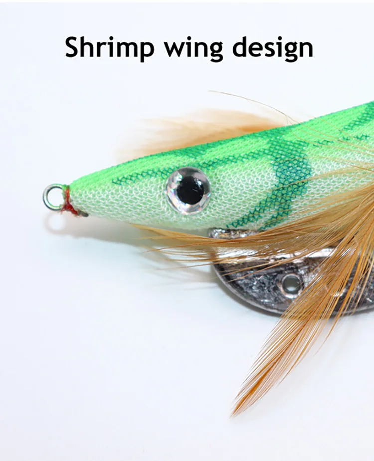 ZYZHE Tintenfisch-Köder 2.5 # 3.0 # 3.5 # 4.0 # Leuchtender Oktopus-Haken, künstliche Garnelenköder, Simulations-Meeresfischköder, Jigs, Angelausrüstung – Detail 7