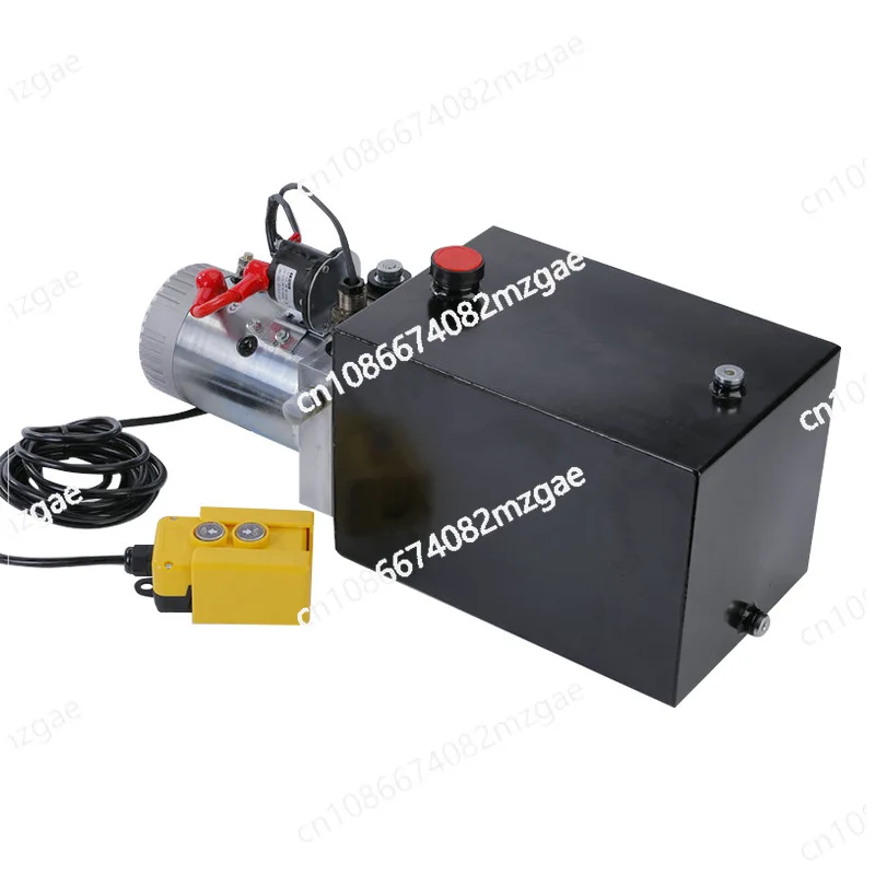 

Electric Remote Control Lifting Power Hydraulic Unit Oil Pump Single Acting Dump Trailer Flatbed Truck DC Power Pump Station