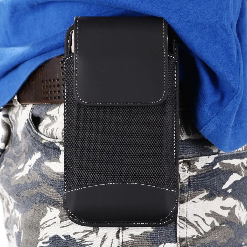 Oxford Leather Holster Belt Clip Bags For Xiaomi 13T Pro Universal Phone Pouch Holster Waist Bag For Xiaomi 13 Ultra Lite Case