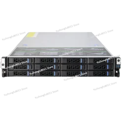 2U 12-bit Storage Server, Supermicro X10 Dual-channel Platform, Private Cloud, Enterprise-class Distributed NAS 95% New