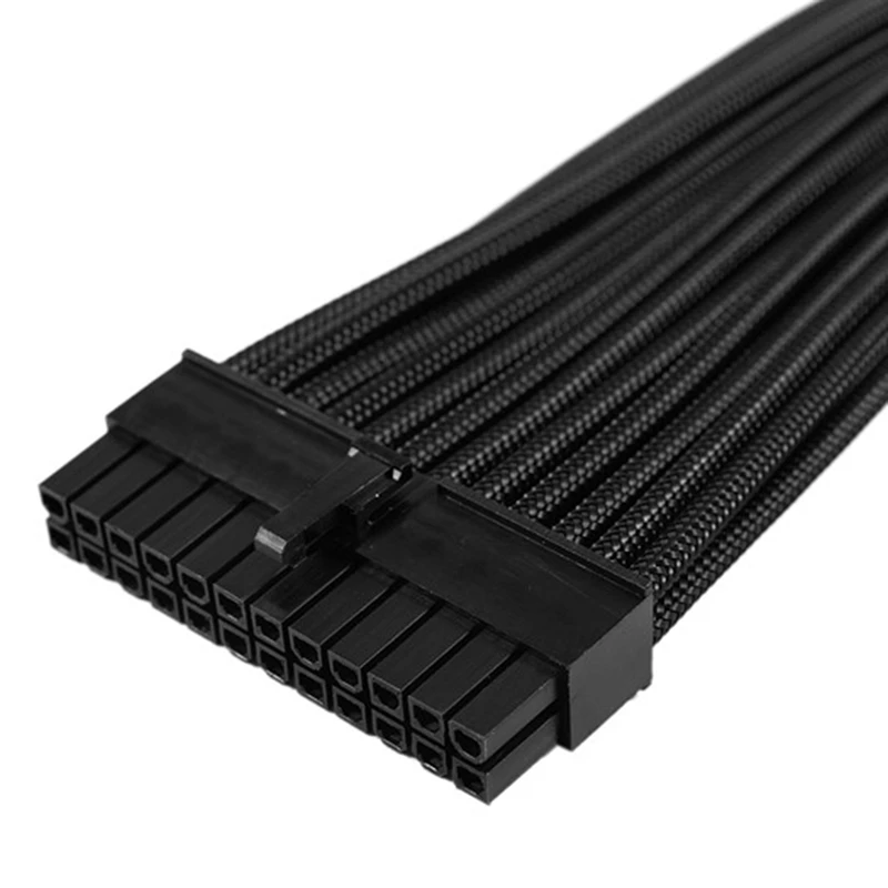 طقم كابل تمديد الطاقة الأساسي ، ATX 24Pin/EPS 4 + 4Pin/PCI-E 8Pin/PCI-E 6Pin ، 1