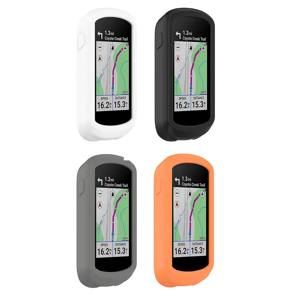 Cycling Watch Protective Case For Garmin Edge1050 Half Pack Protective Shell GPS Code Watch Silicone Protection For Garmin Edge