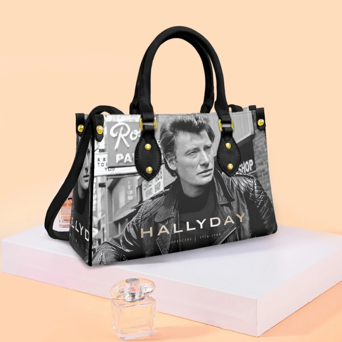 Johnny Hallyday Women’s Bags Outdoor Street Style Singer Bags Female Luxury Famous Brands New Custom Designer Sac A Mains Femme