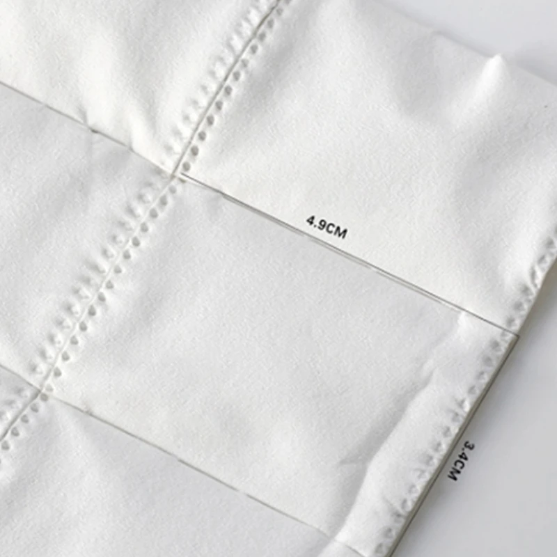 500 Pz/rotolo Nail UV Gel Polish Remover Cotone Pulito Pad Bianco Strappato Senza Pelucchi Salviette Per Unghie Trucco Soak Unghie Artistiche Manicure Strumento