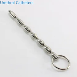 Metal Penis Plug Sounding Dilator Sex Toys For Men Adult Products Stainless Steel Urethral Sound Catheter Male Masturbation