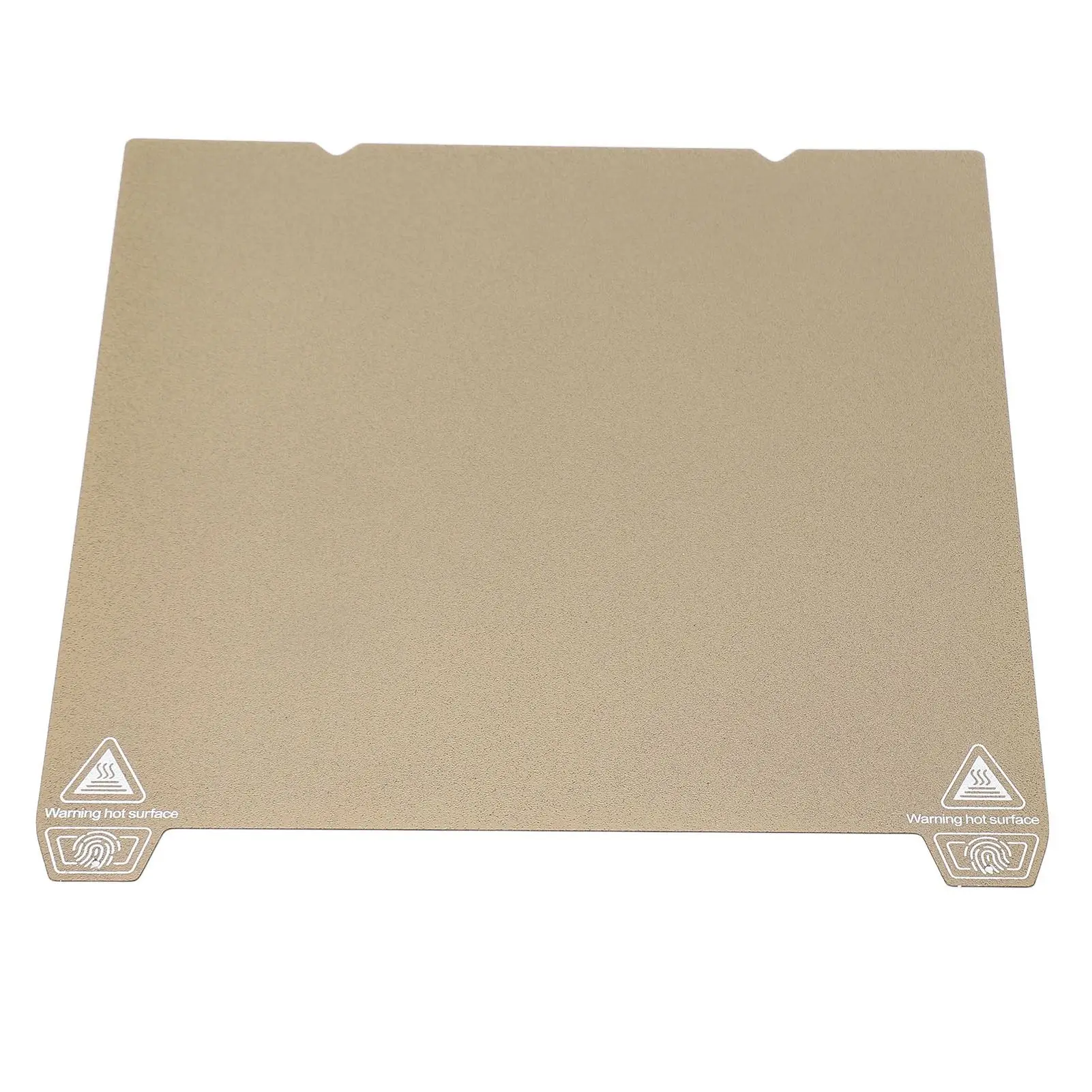 Double Sided Textured PEI Powder Coating Board Spring Steel 235 X 235mm Soft Built Plate for Ender 5 S1 3 Pro