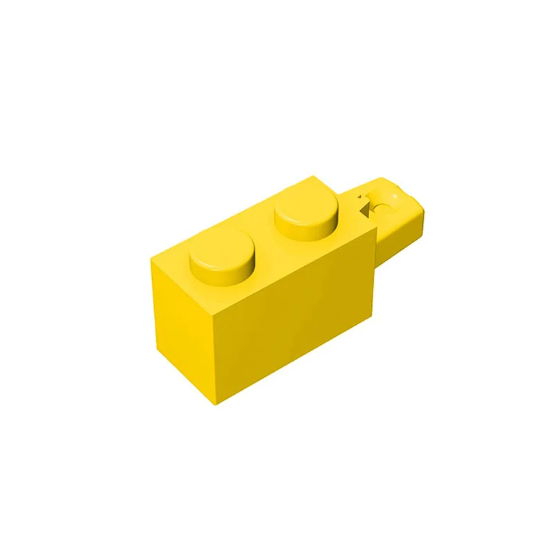 10pcs MOC Brick Parts 30541 Hinge Brick 1 x 2 Locking Building Blocks Parts Compatible Bricks Replaceable Accessories Kids Toys