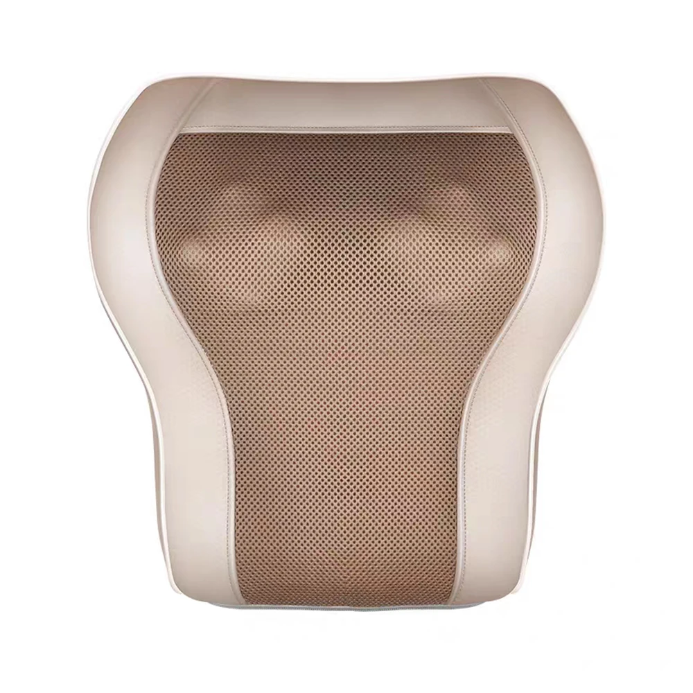 Intelligent Home Waist Massage Cushion Electric Car Vibration & Hot Compress Massage Pillow with Cloth Cover