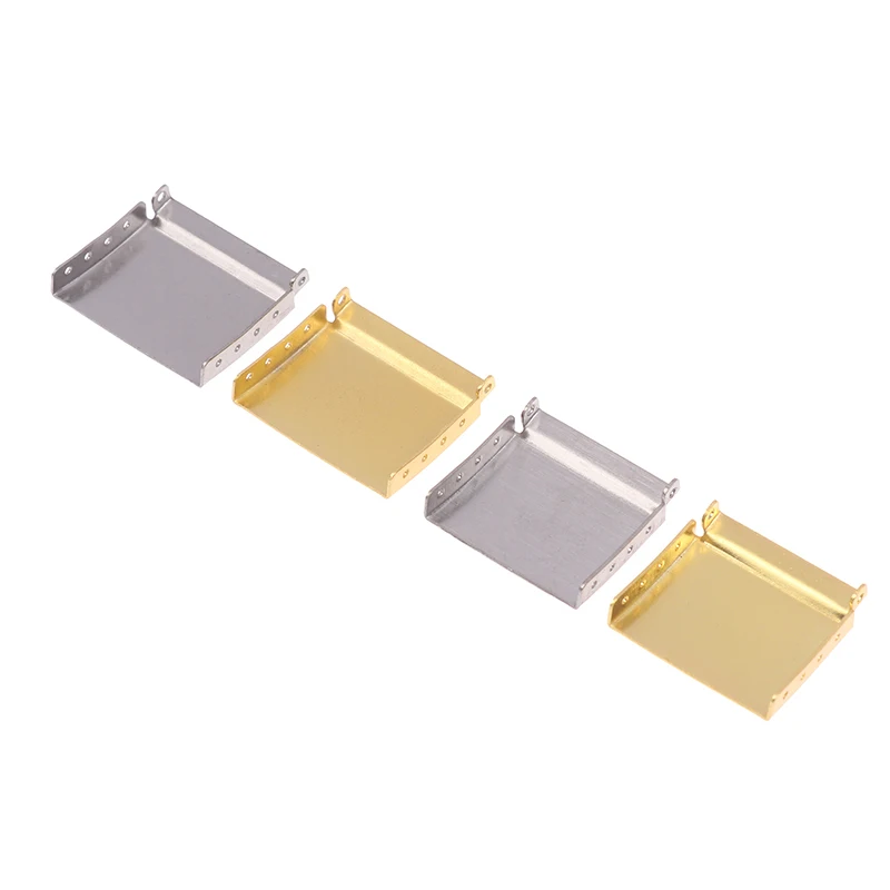 Hot Sale 1Pc Silvery/Golden 12-22MM Steel Watch Band Bracelet Extender Clasp Extension With Step Strap Accessor For Watch Repair