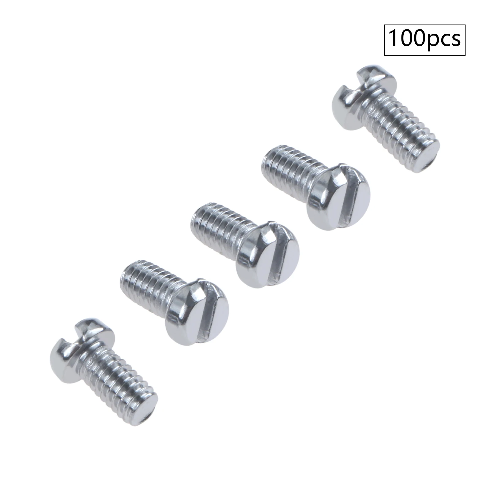 100pcs Metal Feed Dog Teeth Screws fit Industrial Sewing Machine Flat Needle Plate Mounting Screw Brother Pegasus Singer Presser