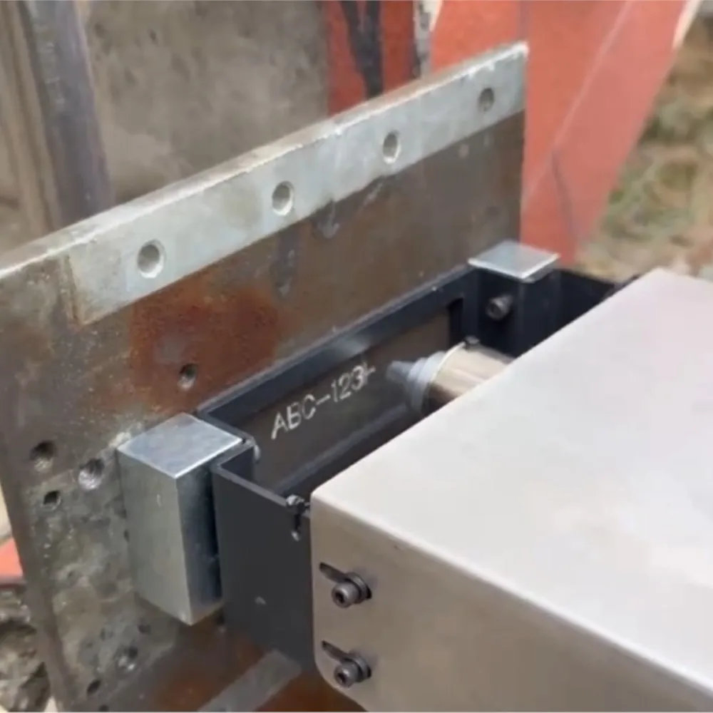 Portable Marking Machine VIN Code 180*110 Pneumatic Metal Dot Peen Marking Machine Plotter Printer Coding Machine