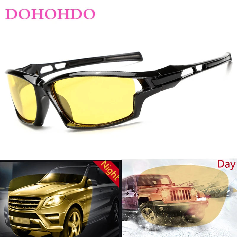 

2026 Popular Brand Design Night Vision Sunglasses For Men Women Driving Polarized Anti-Glare Goggles Unisex UV400 Lunette Homme