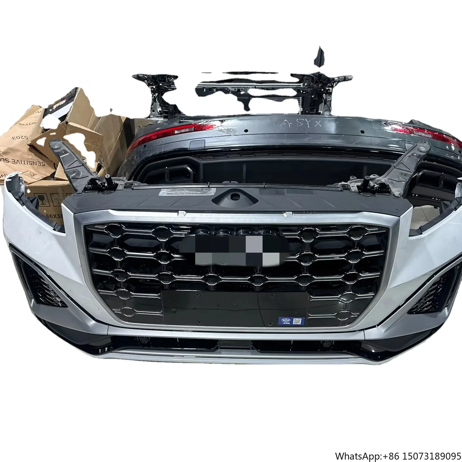 

High-quality,complete Rear Body Kit for the 20162024 Q2including a Durable ABS Front Bumper Headlightsand 6 Bolt-on