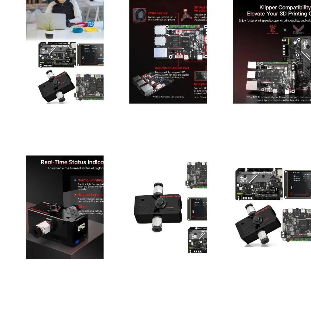 652F cho ender3 Máy in Nâng cấp bộ điều khiển clipperFirmware SKR Mini E3 v3.0 & BTT v1.2 & TFT35 SPI v2.1 & SFS v2.0