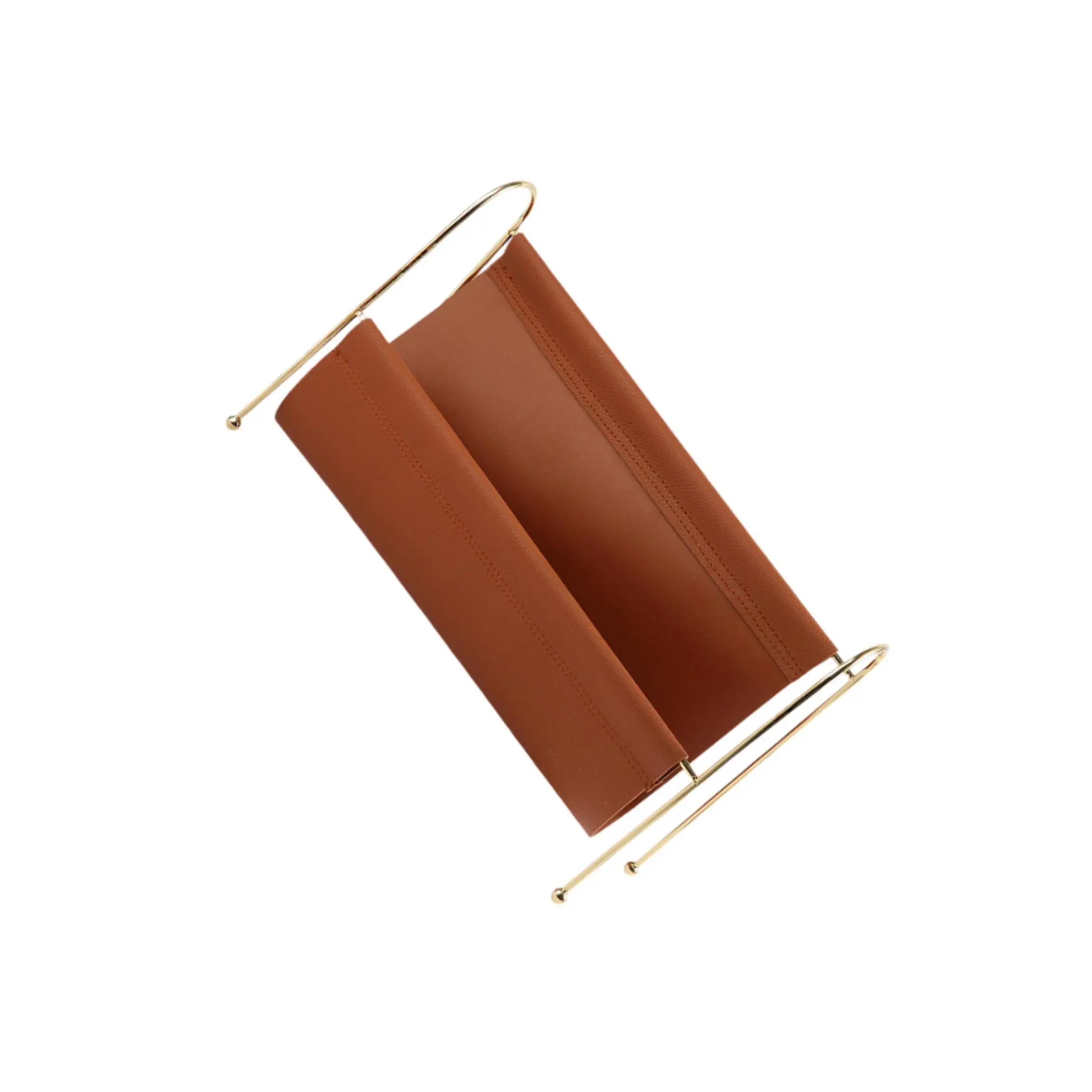 Sturdy Magazine Rack Storage Holder Basket Organizer Decor Vinyl Records And Towel Display Books School Lounge Folders