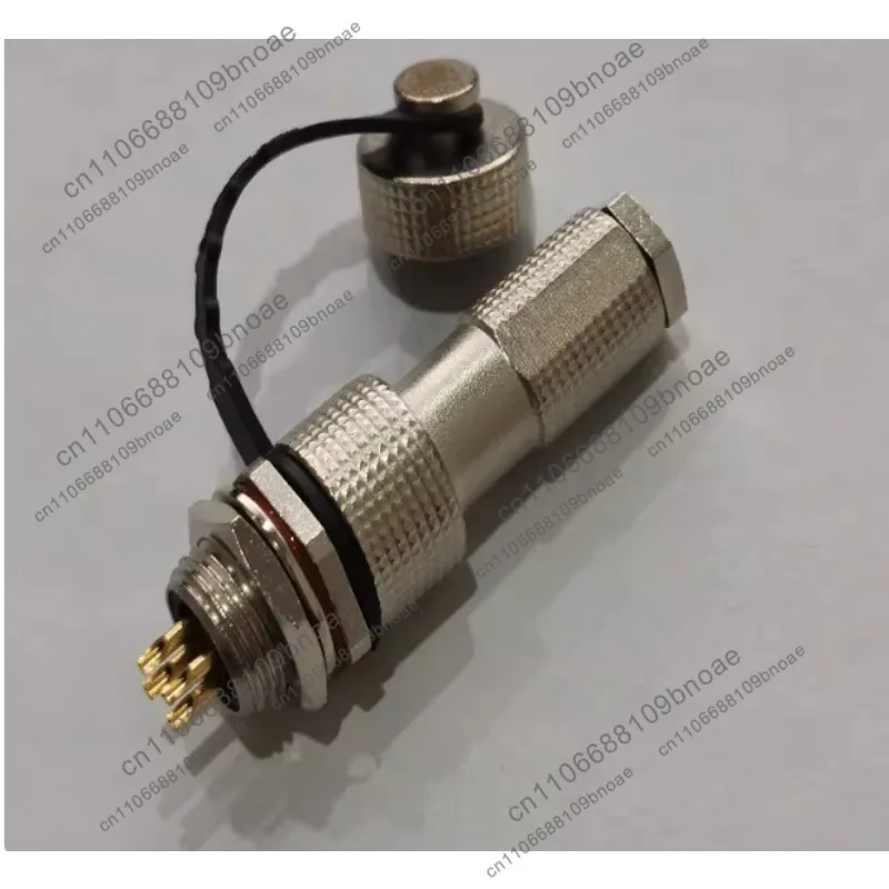 Male (Socket) Accessories Waterproof IP67 Aviation Plug Copper Gold Plated G12G-2/3/4/5/6/7 Core Opening 12mm Connector