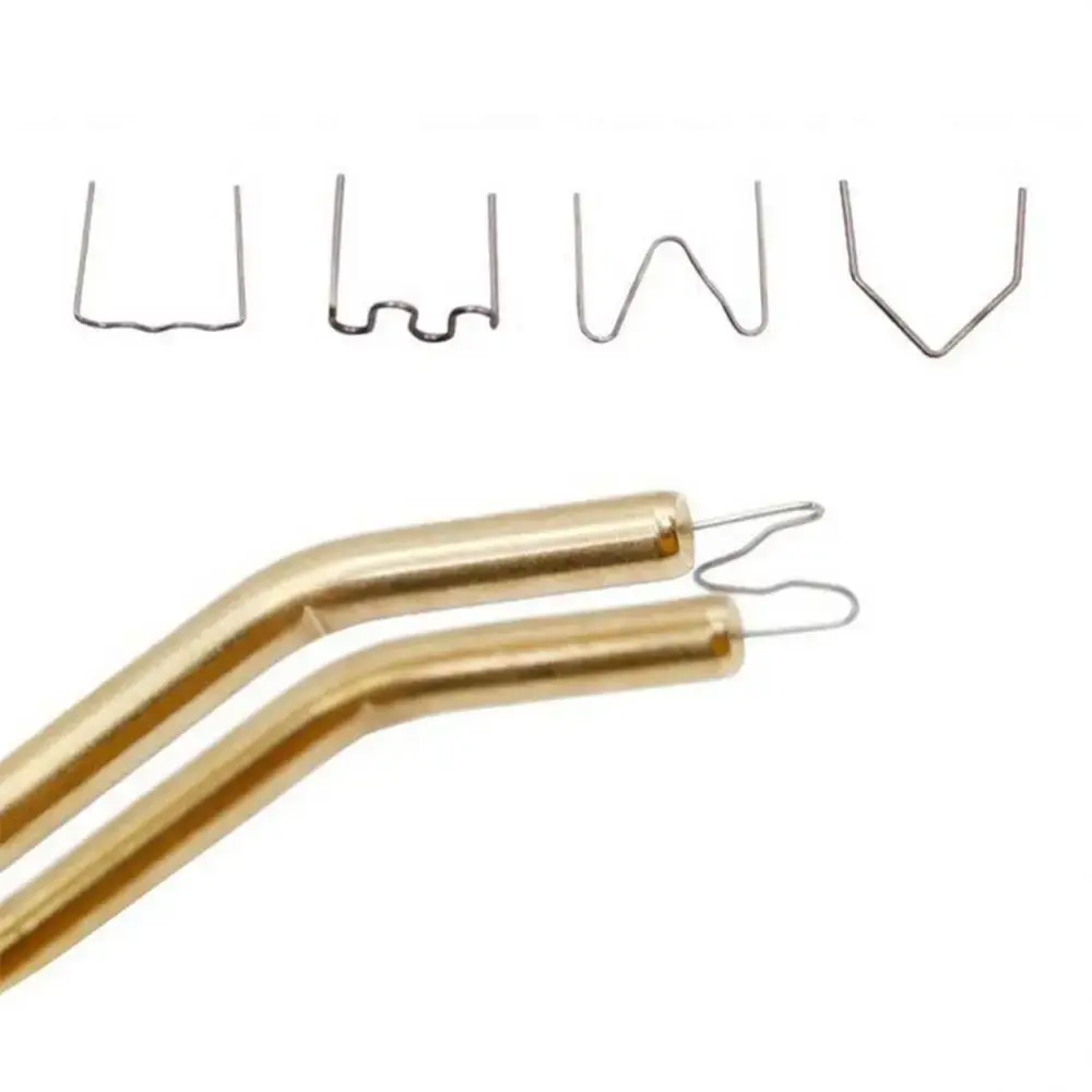 100pcs Hot Stapler Tool Plastic Stapler Welding Bumper Repair Standard Welding Hot Stapler Bumper Repair Iron Staples