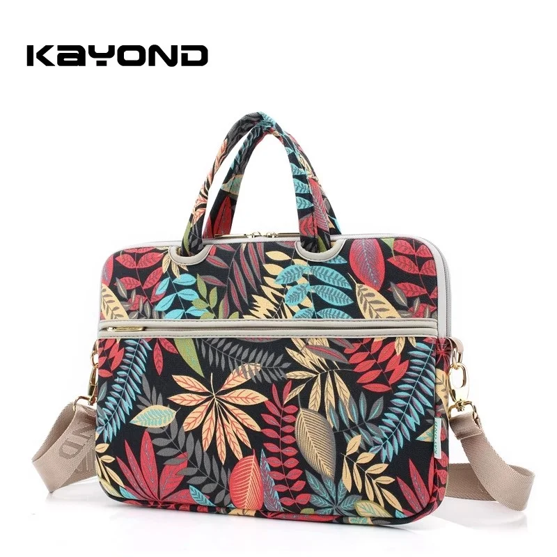 Kayond Brand Messenger Laptop Bag 13.3,14,15.4,15.6,16 Inch,Waterproof Man Women Lady Shoulder Case For MacBook Air Pro Notebook