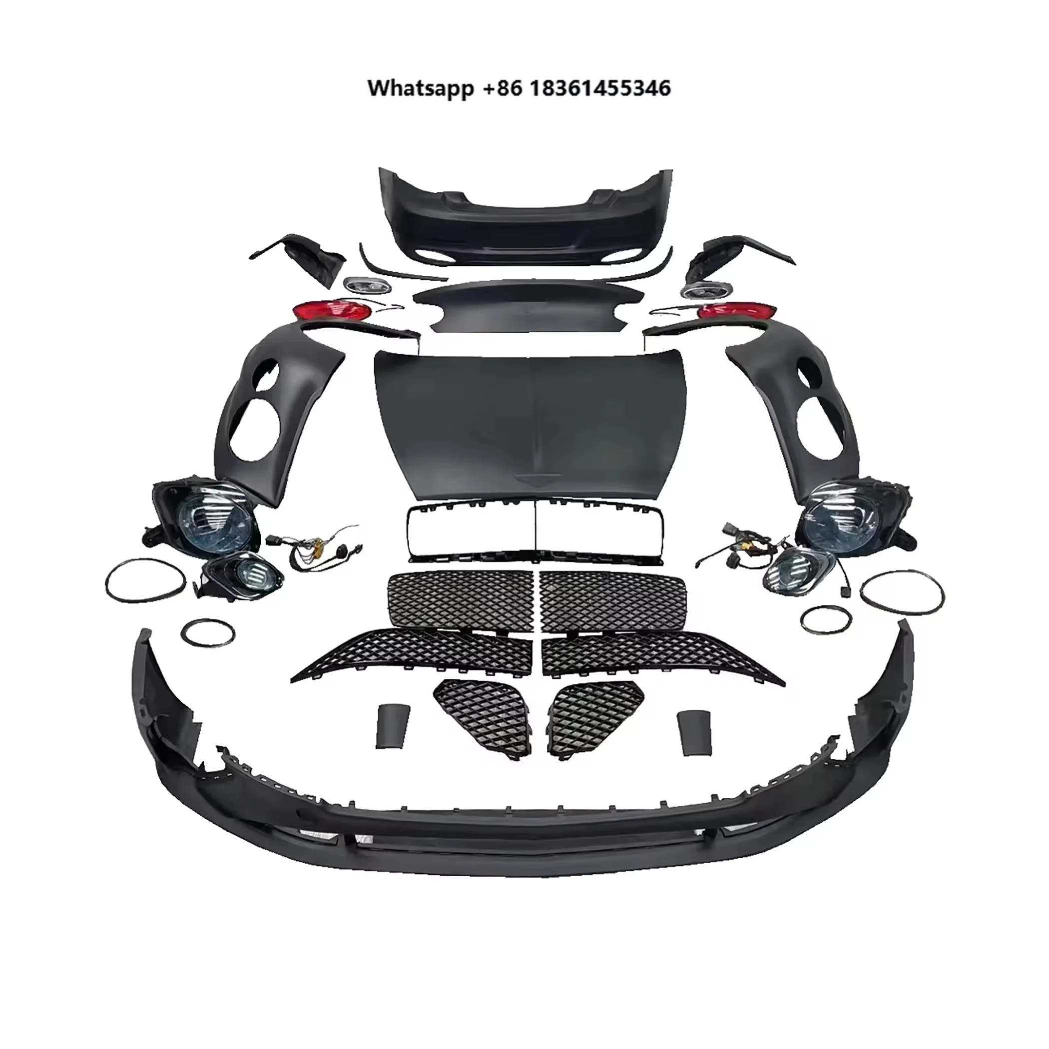 For Upgrading to the 2023 Continental GT Body Kit. Suitable 3
