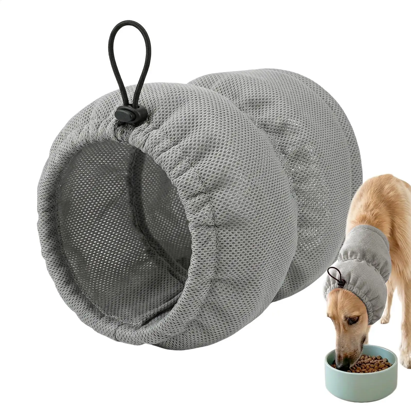 Adjustable Dog Cooling Head Cover Quick Dry Pets Dog Earmuffs Sunscreen Headscarf Pet Headgear Pet Cool Snood