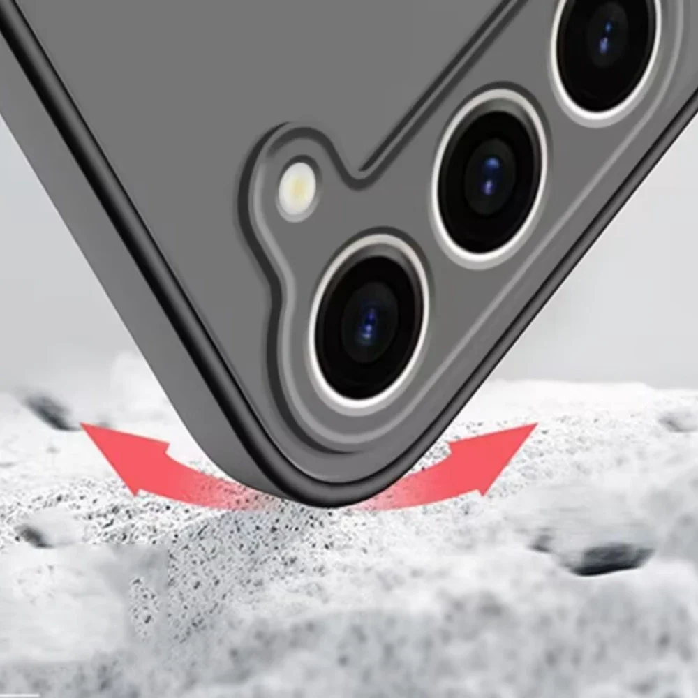 حافظة صلبة غير لامعة مقاومة للصدمات لهاتف سامسونج جالاكسي S25 S24 Ultra S23 FE S22 S21 نوت 20 10 Plus S20 Edge غطاء ممتص للصدمات للهاتف #2