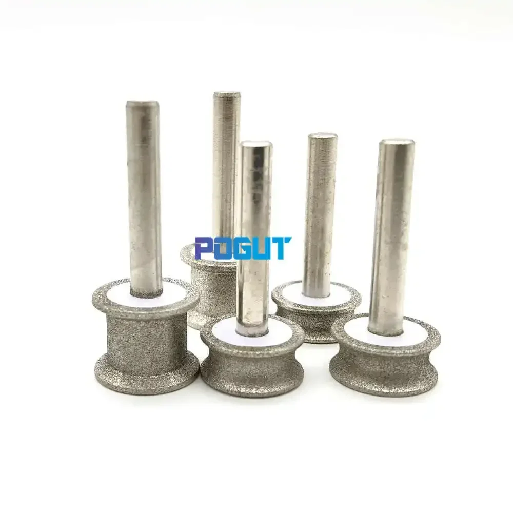 2-15mm Glass Jade Grinding Wheel Bit / Abrasive Wheel Disc / Chamfering Countersink Wheel PE FA Edge