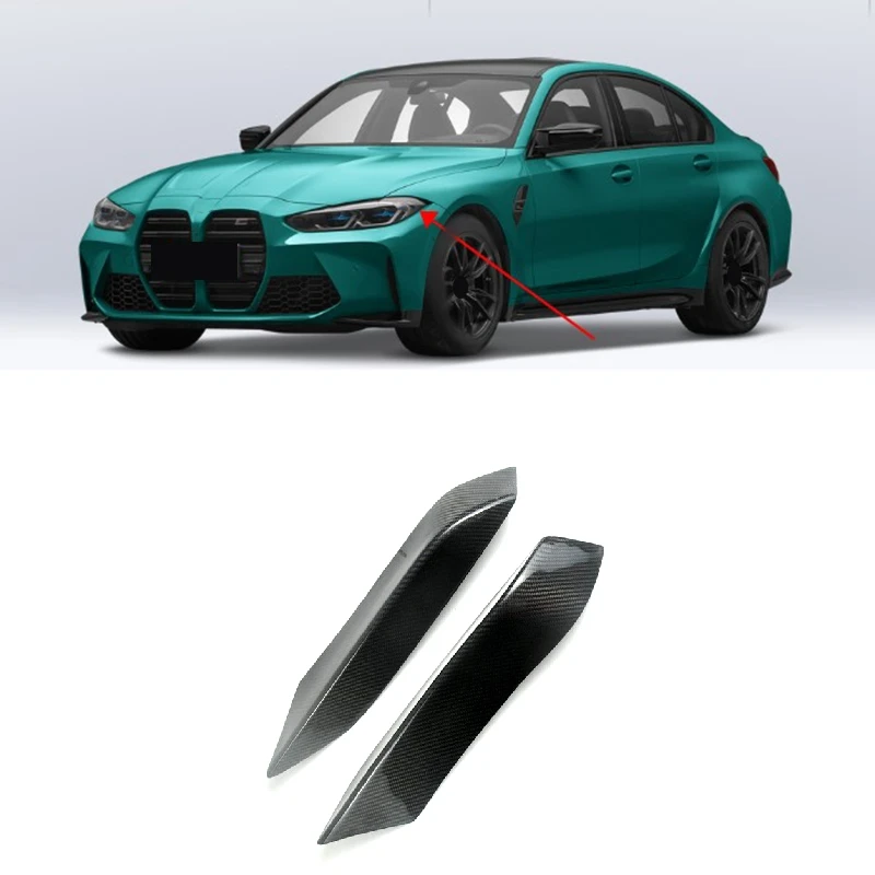 

Накладка на переднюю фару из углеродного волокна для BMW M3 F82 F83 M4 2014-2019