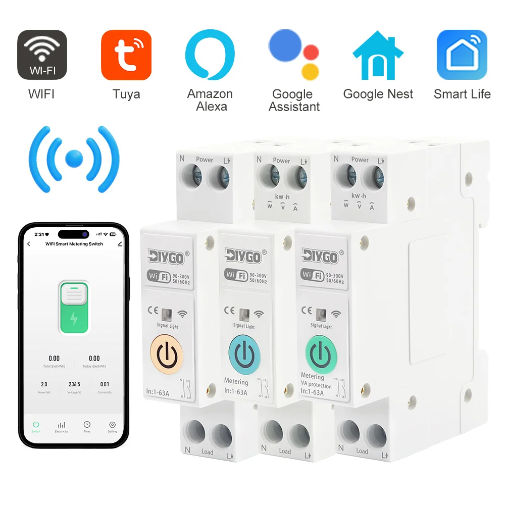 Tuya DGB-63T Wifi C…