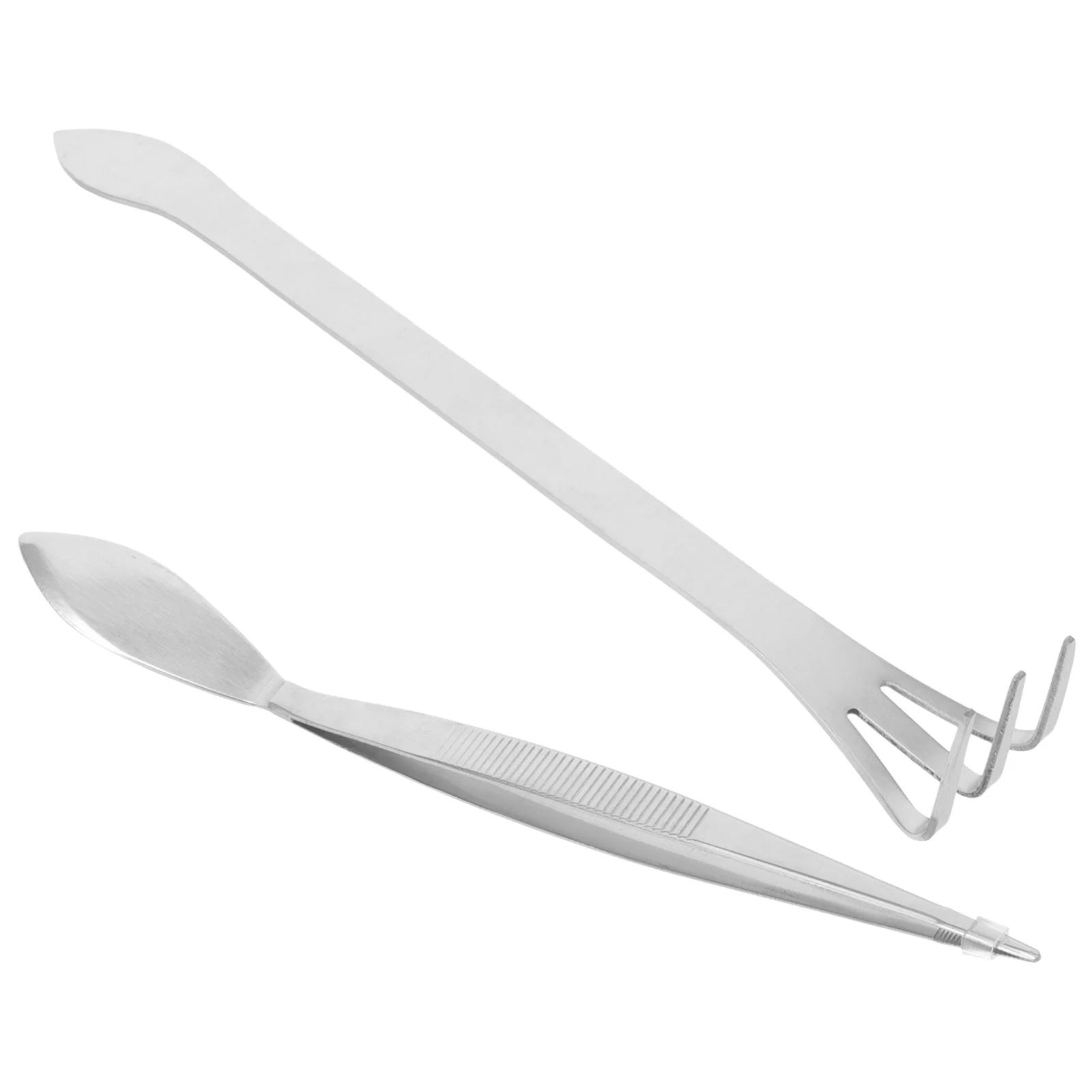 1 مجموعة بونساي الملقط أشعل النار المحمولة متعددة الوظائف أدوات الفولاذ المقاوم للصدأ للنباتات موس الميتة ورقة الموتى مضارب أوراق الموتى