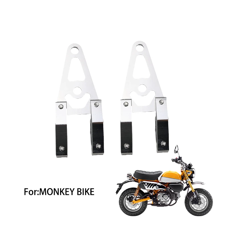 

Motorcycle Accessories Tools 30mm CNC Aluminum Alloy Headlight Bracket For Monkey Bike Headlamp Mount Brackets Motocross Parts