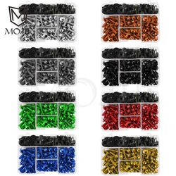 Motorcycle Fairing Bolt Screws Kit Nut Clips Aluminum For Honda CBR 600 400 900 650 150 125 300 500 929 954 1000 250 R/RR/F/XX