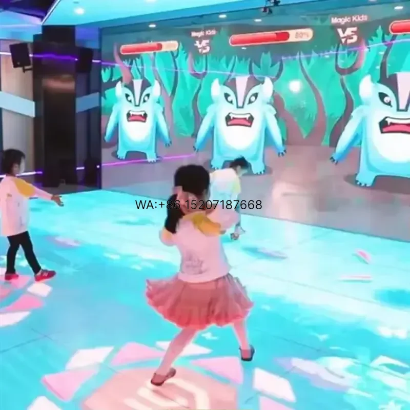 Wmwmnu for Educational Projector Games for Children Immersive Projection Touch Interactive Learning Study and Motivation
