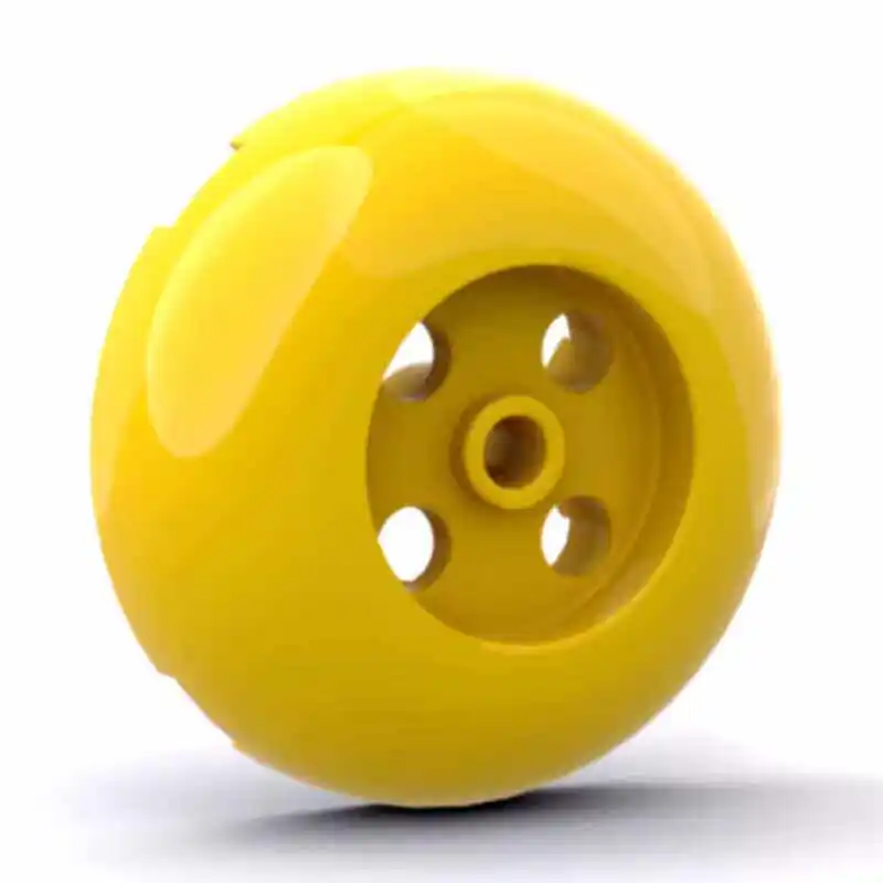 

MOC 79850 Domestic small particle round brick 4x4 with 2x2 round plate groove meters, curved dome brick