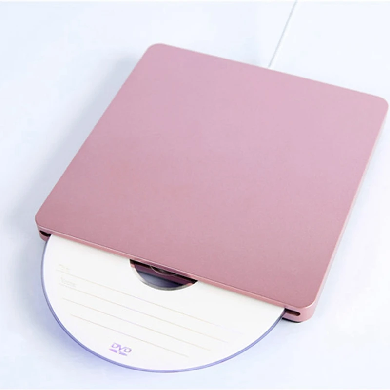 External DVD Drive USB 2.0 Portable CD DVD +/-RW Drive DVD Burner For Laptop Mac  Pro Air Windows 7/8/10