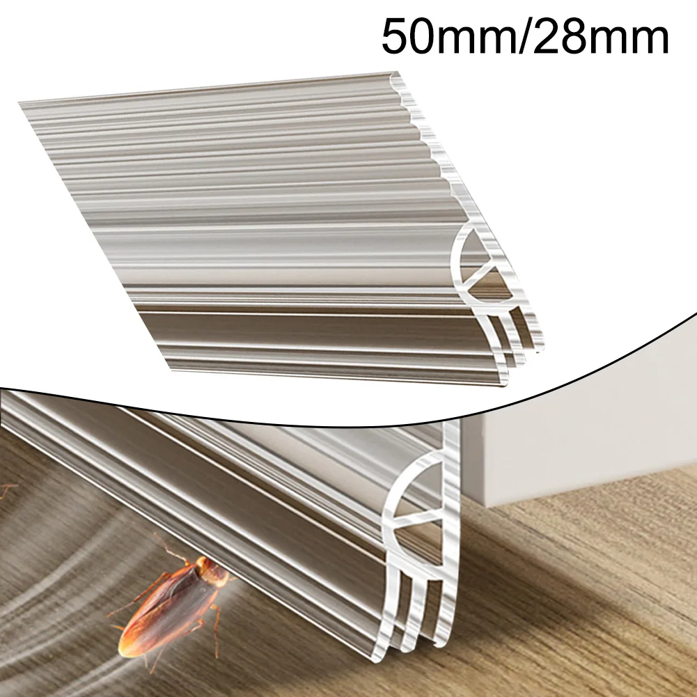 Door Seam Door Bottom Sealing Strip Windproof Soundproof Air Baffle Strip Draft Stopper Anti-Cold Gap Blocker Sealing Strip