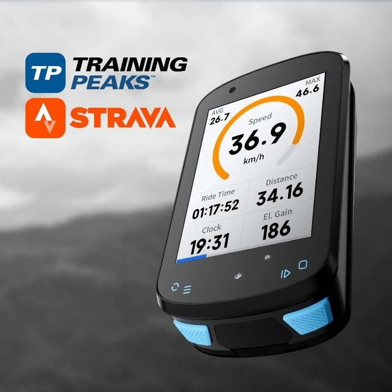 Écran couleur anglais, code de cyclisme intelligent, compteur de vitesse, odomètre, flèche de navigation