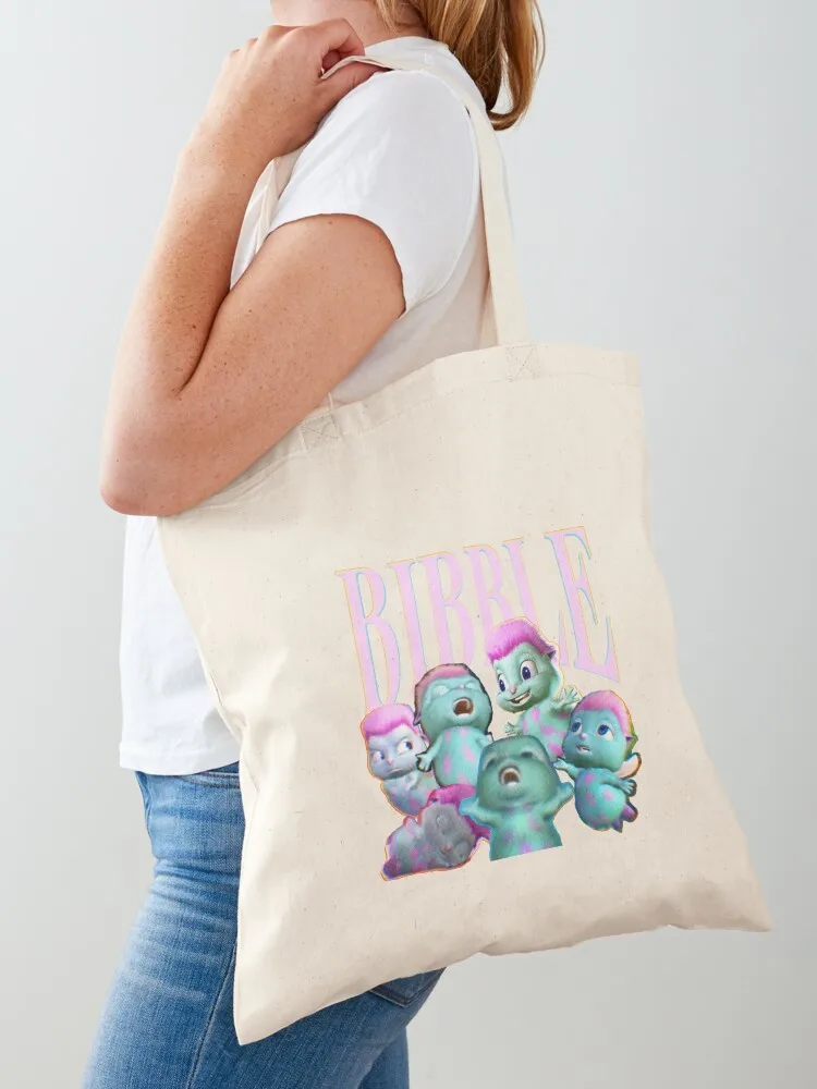 Bibble - Collage Tote Bag Fabric bag cute tote bag sac pour femme