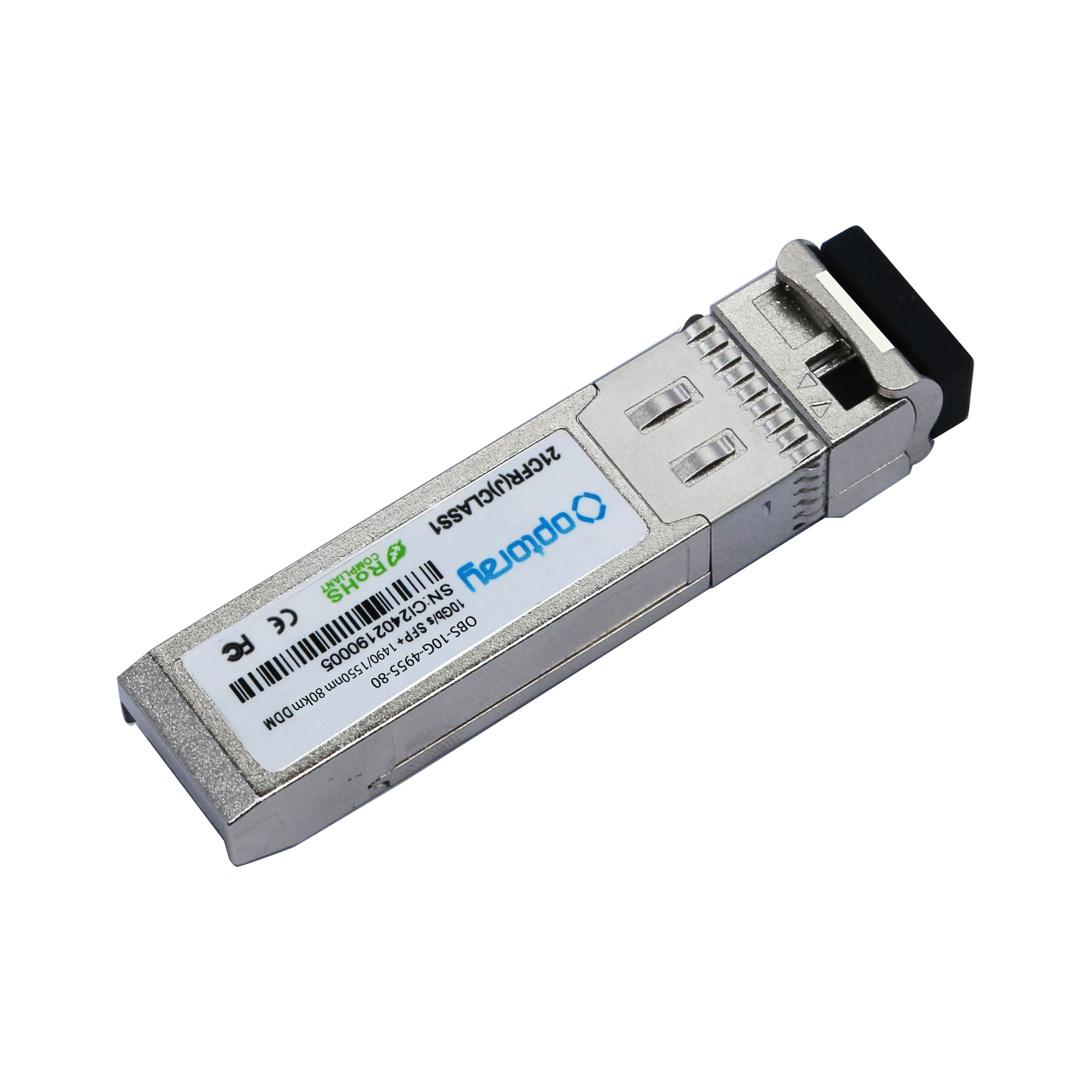 10G SFP+ Duplex 80km 1550nm LC DDM sfp-10g-zr sm EML+ APD Optical Transceiver Module Used 10Gbase-ZR Fiber 10G 80km SFP Module