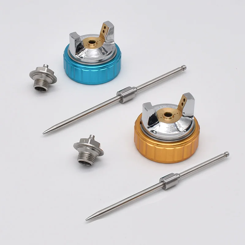 Kit de Bicos de Pistola Lvlp para Carros Air Cap Grupo Pulverizador Ferramentas de Pintura 1.4 mm 1.8 mm L898