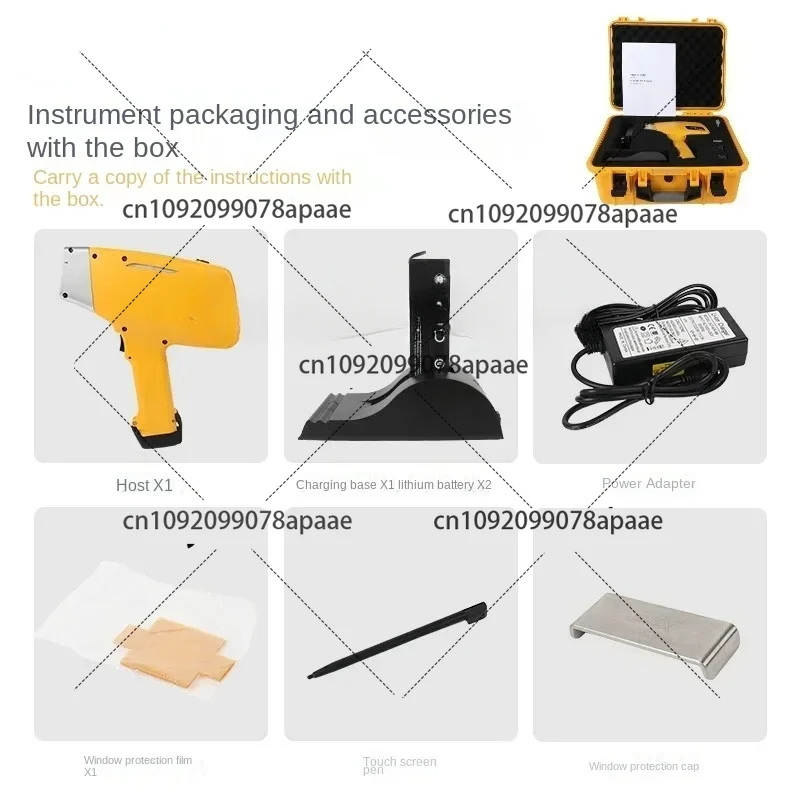 Alloy Analyzer Metal Content Multi-Element Analyzer Handheld Spectrometer